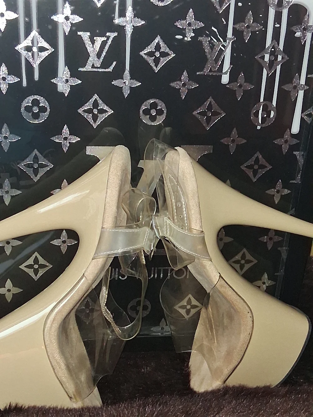 Pleasers/ Beige/ Tan /Bone Color Size 10...